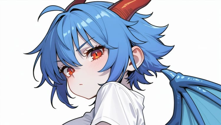 Создаём персонажа для Role Play на основе маскота сайта на HiWaifu