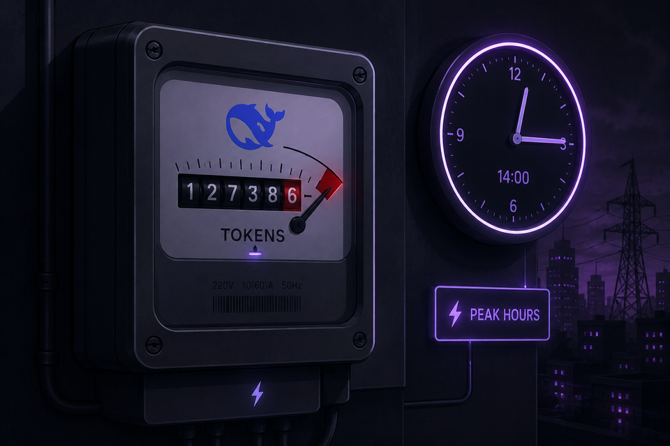 DeepSeek V4: теперь как электричество — платишь за часы пик