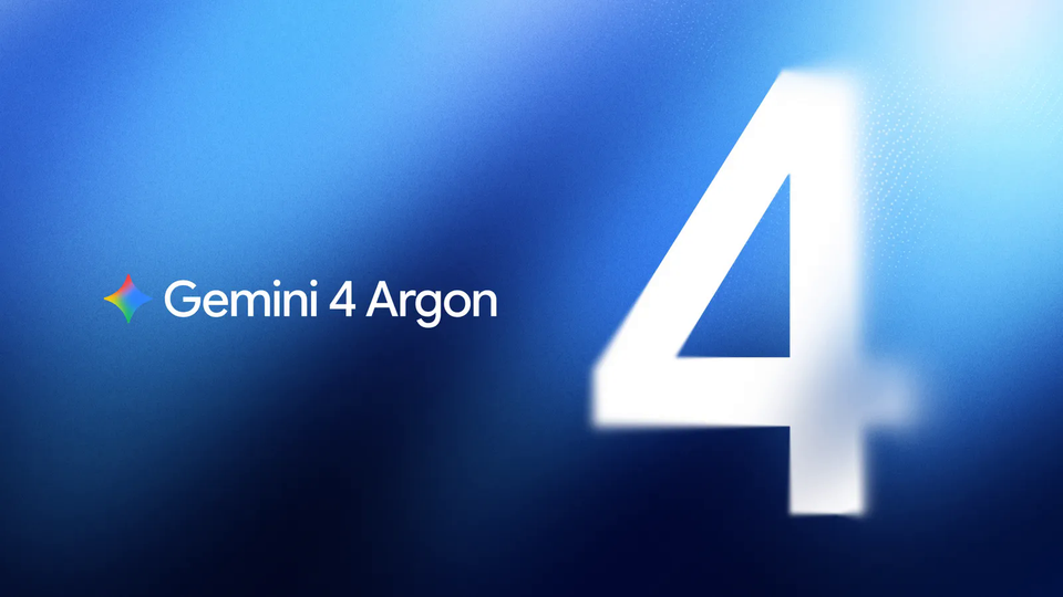 Google выпустила Gemini 4 Argon — новую топовую модель с миллионом токенов на выходе